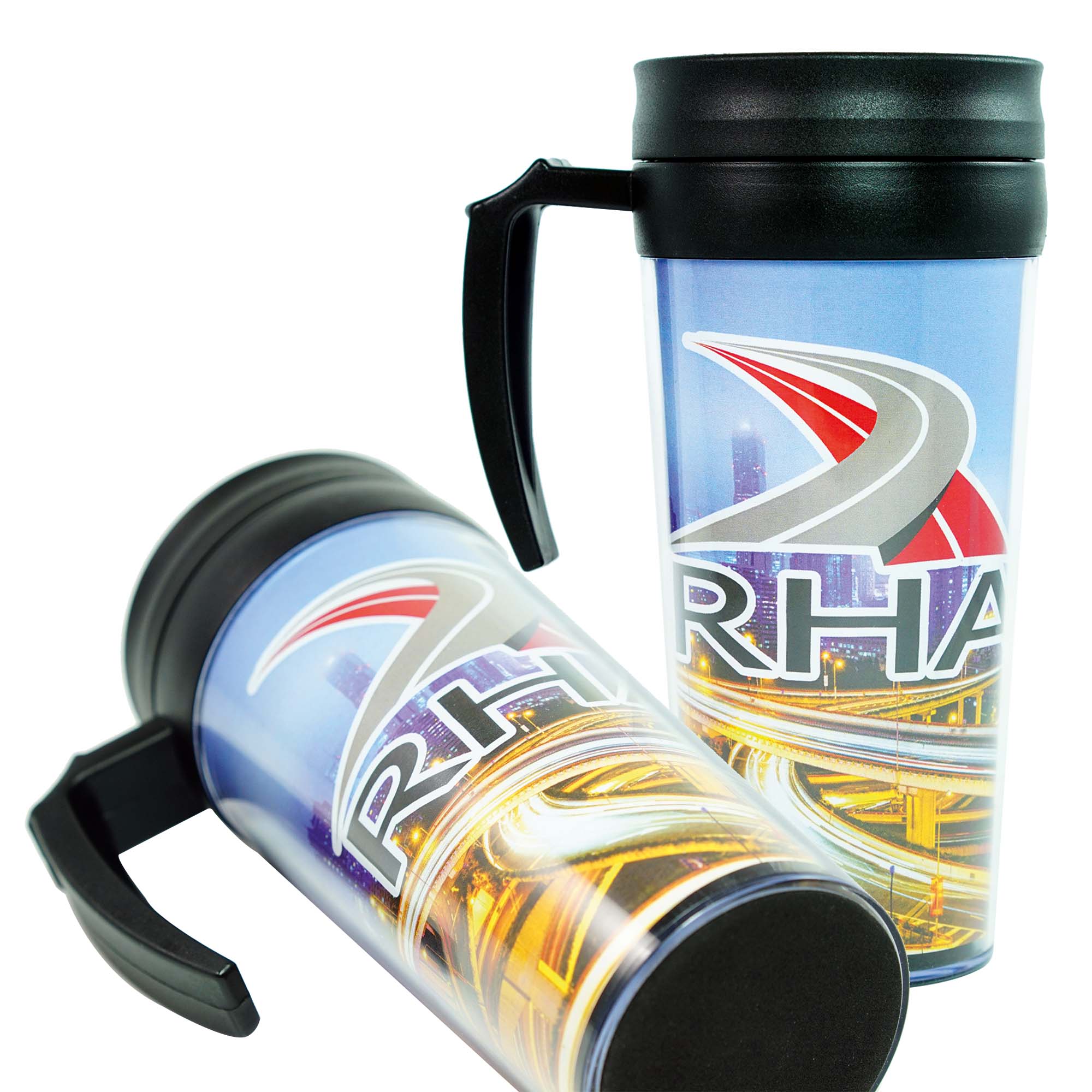 Thermal Travel Insert Flask With Handle (14oz/400ml)