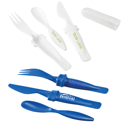 Reusable Plastic Cutlery Set