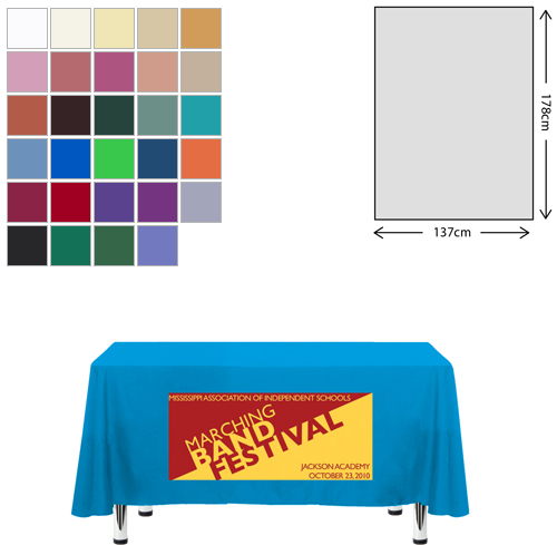 Fabric Rectangular Tablecloth (138 x 178cm)