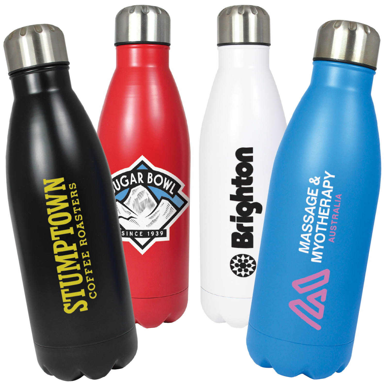 Refresh Single Wall Stainless Steel Water Bottle (750ml)