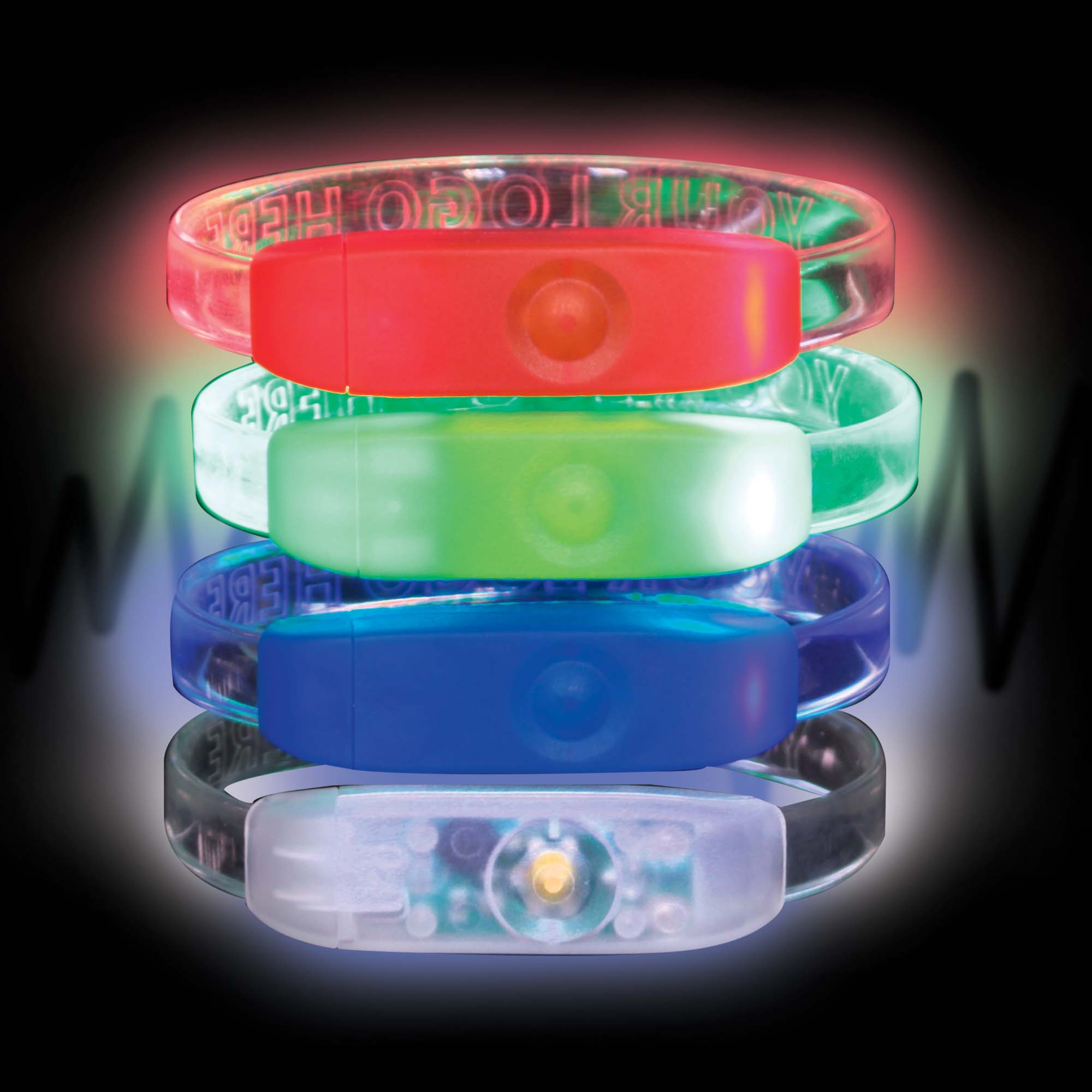 Multi Mode LED Flashing Wristband