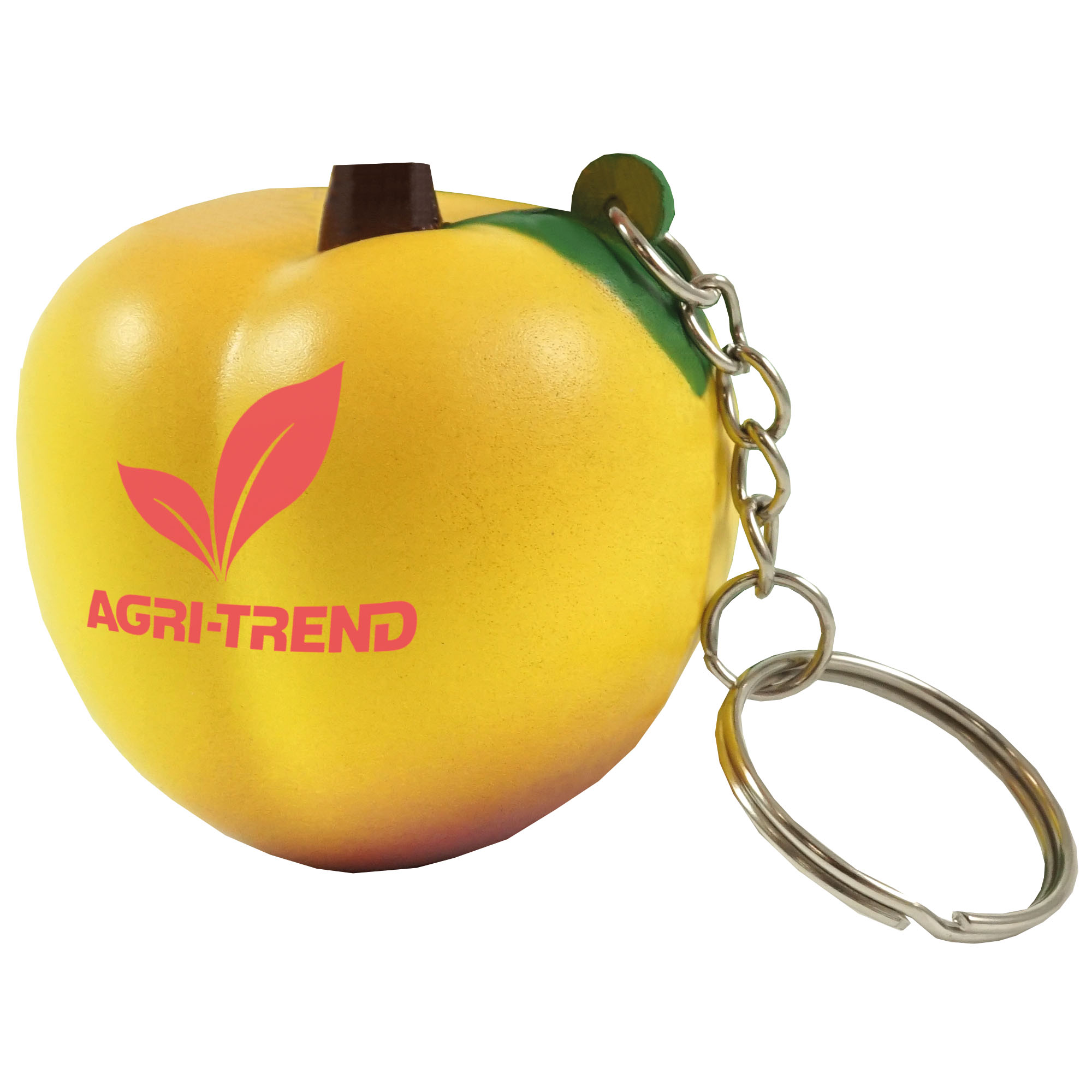 Stress Peach Keyring