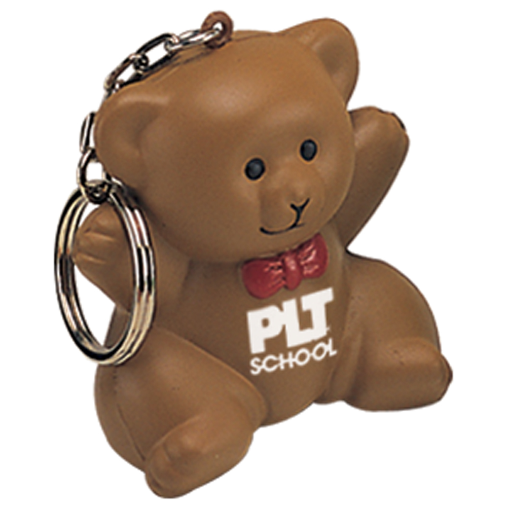 Stress Teddy Bear Keyring