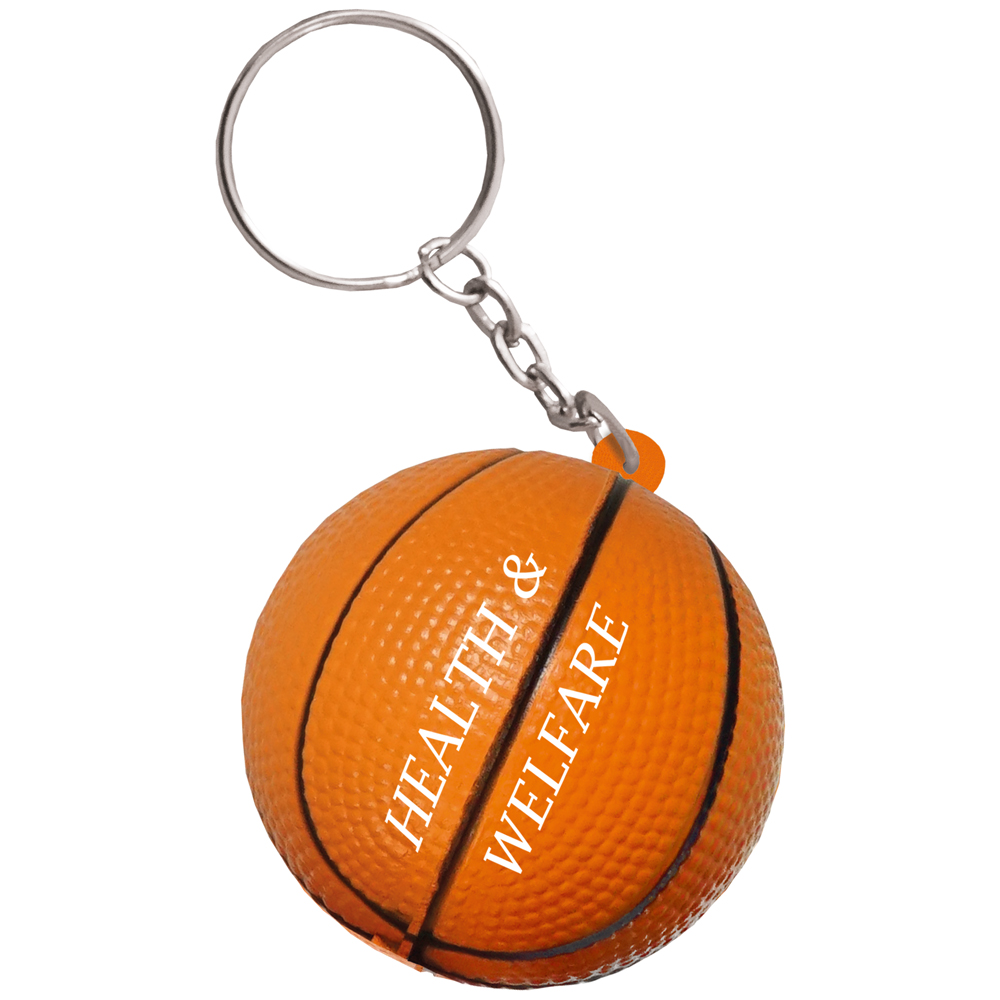 Stress Basketball Keyring