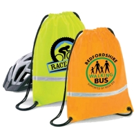 High Vis Drawstring Bag