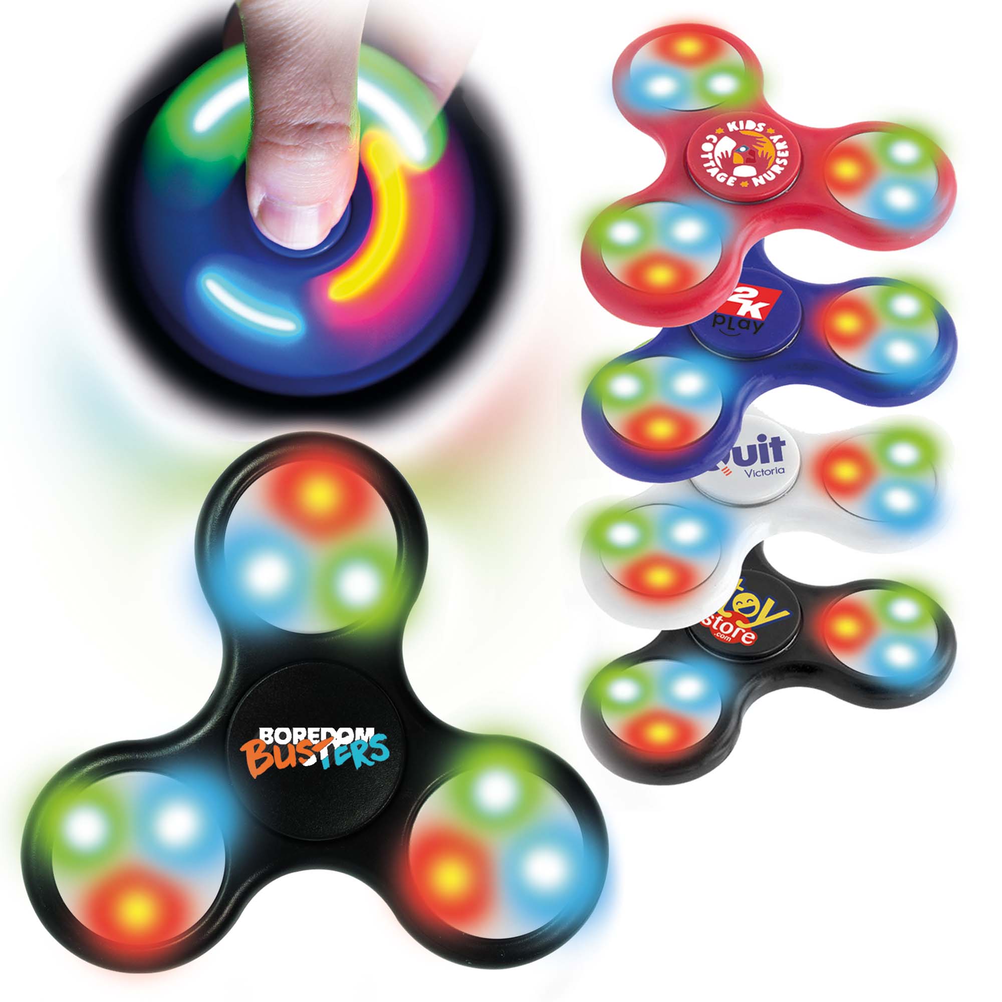 LED Fidget Spinner *