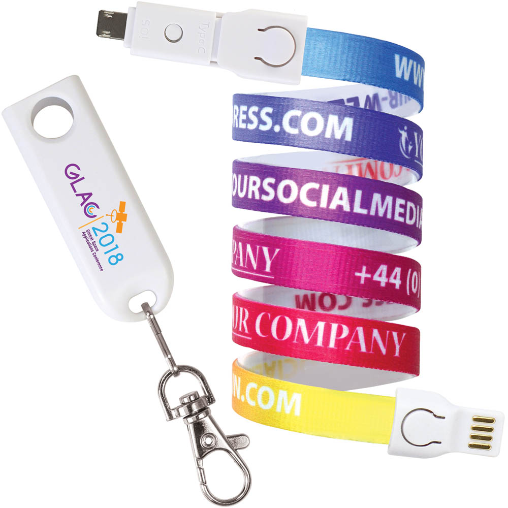 3in1 USB Lanyard Charging Cables