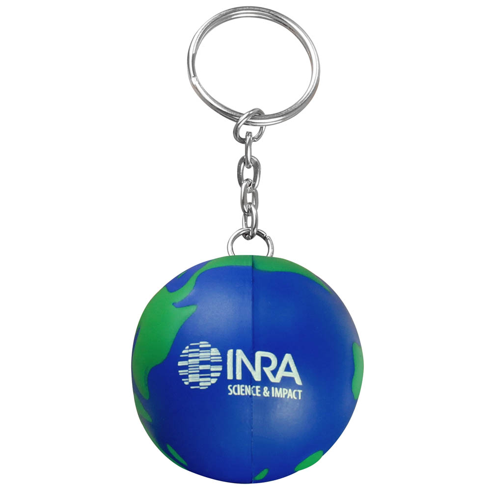 Stress Globe Keyring