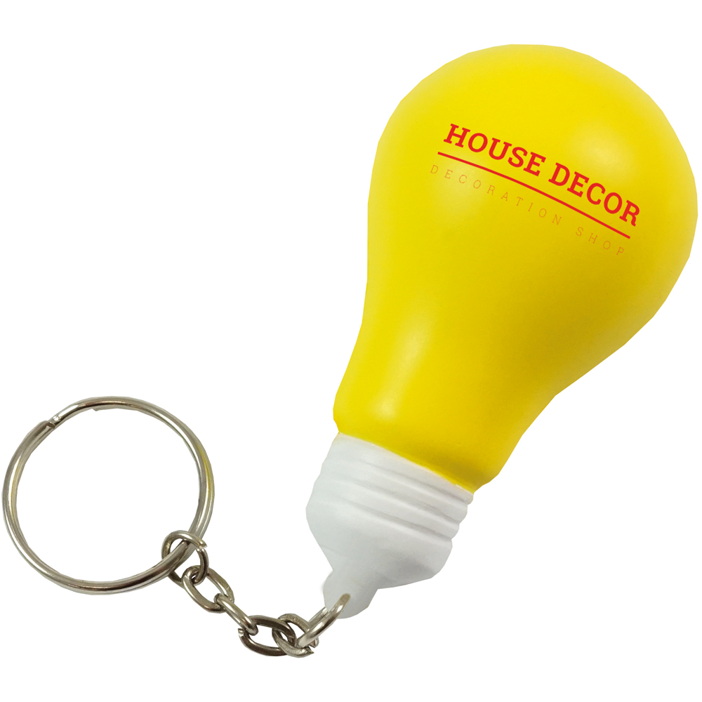 Stress Light Bulb Keyring